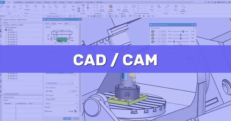 CAD / CAM softwares